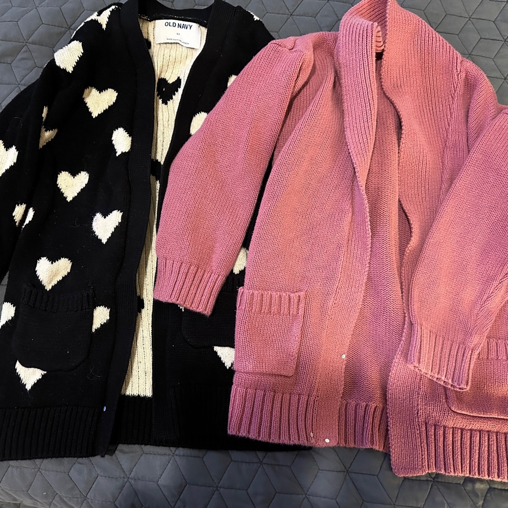 4T Two Old Navy Girl's Cardigans